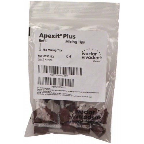 Смешивающие насадки для диспенсера Apexit Plus, 15 шт. (595132)