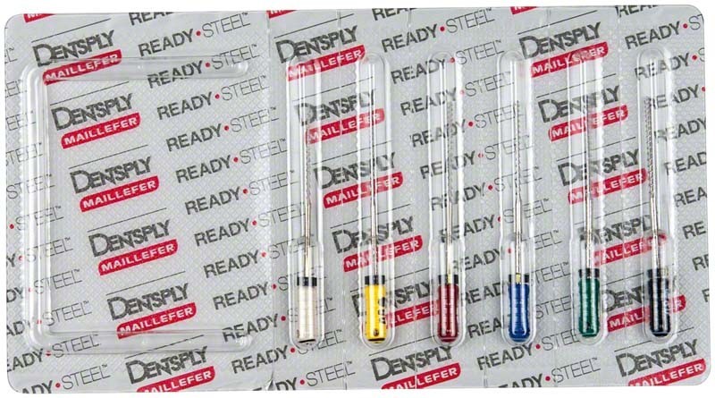 Ендодонтичні інструменти (файли) H-File Ready Steel, довжина 25