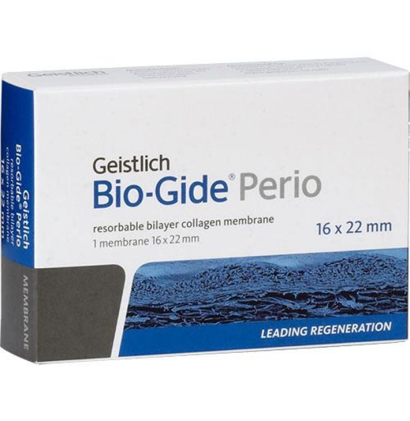 Колагенова мембрана Geistlich Bio-Gide Perio, 16х22 мм