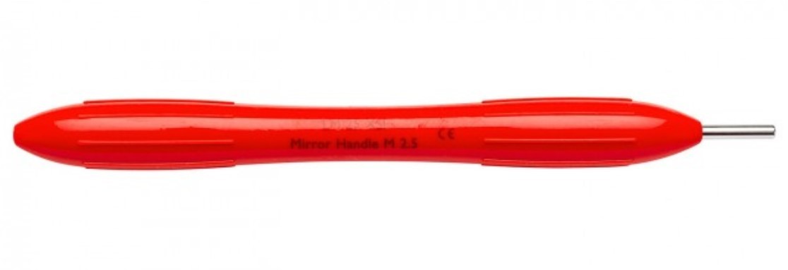 Ручка для стоматологического зеркала (цвета: красный, серый