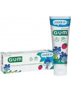 Зубная паста-гель GUM JUNIOR Strawberry (для детей от 7 лет),, 50 мл (3004EMEA1)