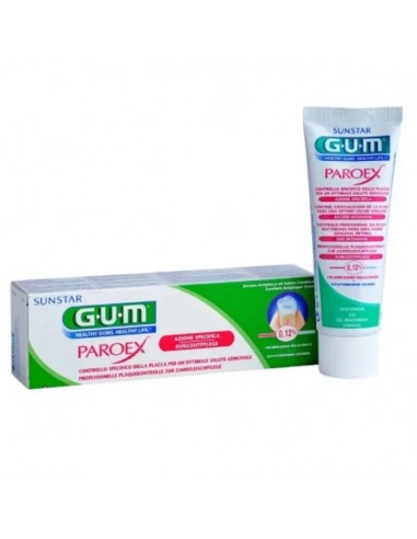 Зубная паста GUM Paroex, 0.12%, 75 мл