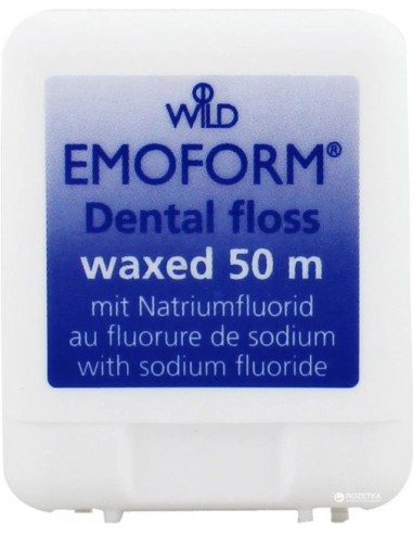 Зубная нить Dr. Wild Emoform, вощеная...