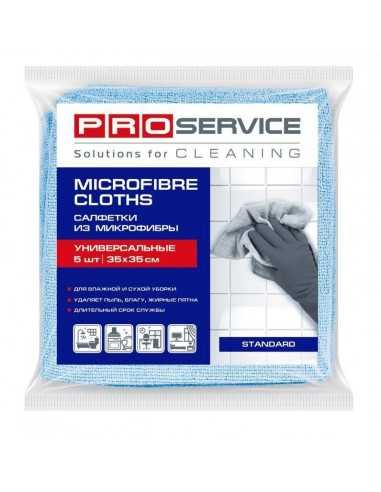 Серветки з мікрофібри PRO Service, універсальні, 5 шт.