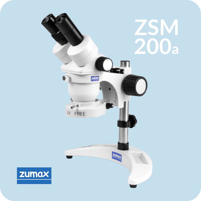 ZSM 200а - Зуботехнічний мікроскоп | ZUMAX
