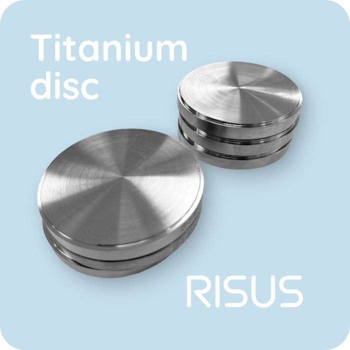 Титановий диск, Grade 5 | RISUS