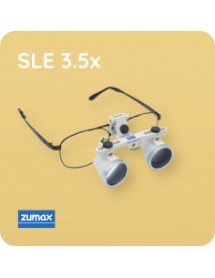 SLE 3.5x Бинокулярні лупи, титанова оправа | Zumax