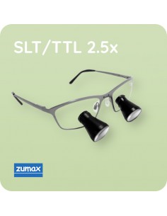 SLT (TTL) 2.5x Бинокулярные лупы, титановая оправа | Zumax