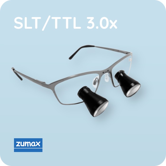 SLT (TTL) 3.0x Бинокулярні лупи, титанова оправа | Zumax