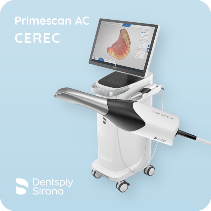 CEREC Primescan AC - Інтраоральний сканер | Dentsply Sirona