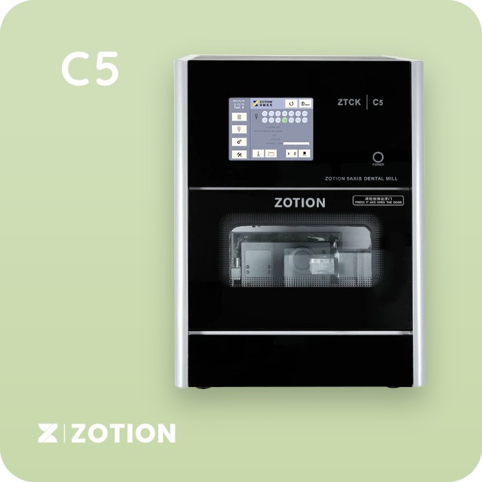 Станок для сухого фрезерования C5 CAD/CAM | Zotion