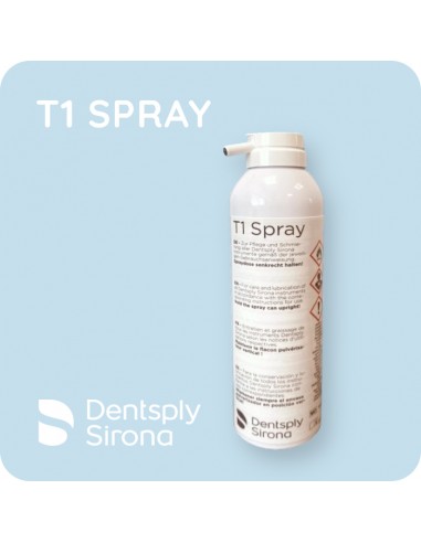 T1 SPRAY - Аэрозоль для очистки и смазки наконечников | Dentsply Sirona