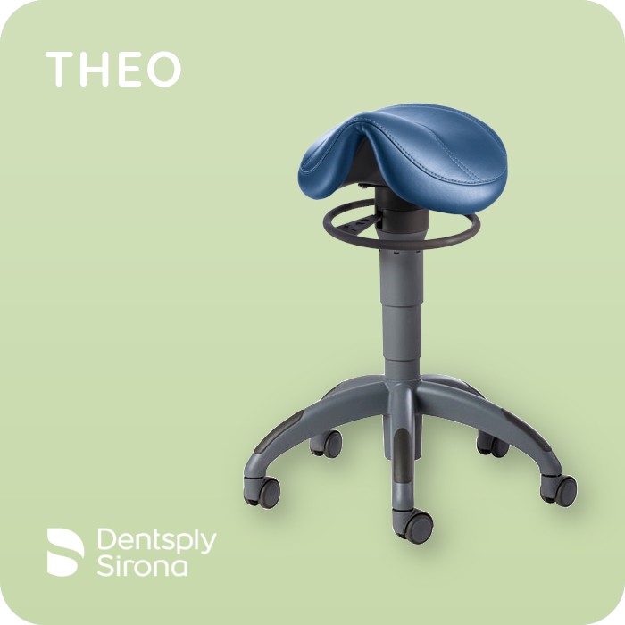 Стілець Theo, оббивка Lounge | Dentsply Sirona