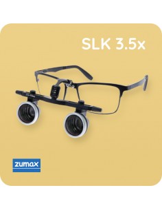 SLK 3.5x Бинокулярные лупы, титановая оправа | Zumax