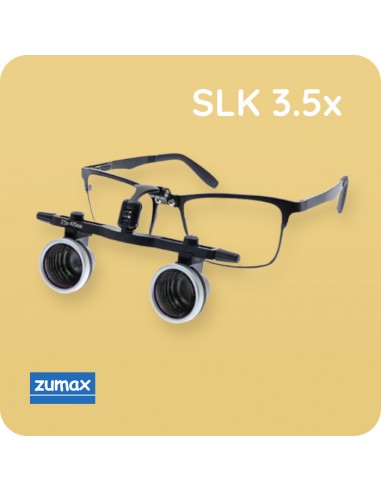 SLK 3.5x Бінокулярні лупи, титанова оправа | Zumax