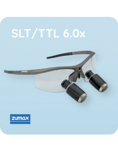 SLT (TTL) 6.0x Бинокулярні лупи, спортивна оправа | Zumax