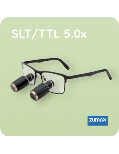 SLT (TTL) 5.0x Бинокулярные лупы, титановая оправа | Zumax