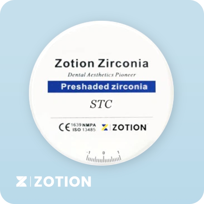 STC - Диск циркониевый, однослойный | Zotion