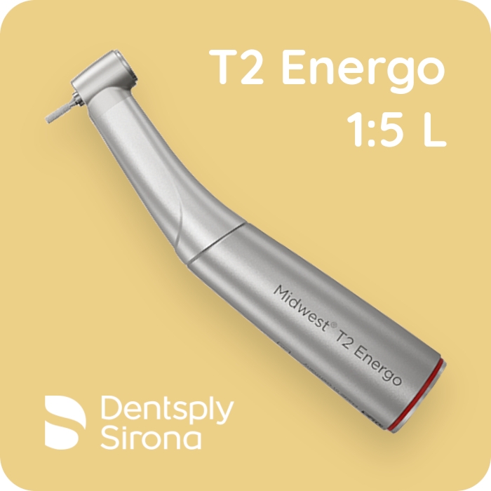 T2 Energo 1:5 L - Наконечник кутовий, підвищуючий | Dentsply Sirona