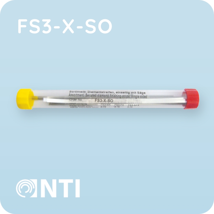 FS3-X-SO - Штрипсы алмазные, набор | NTI