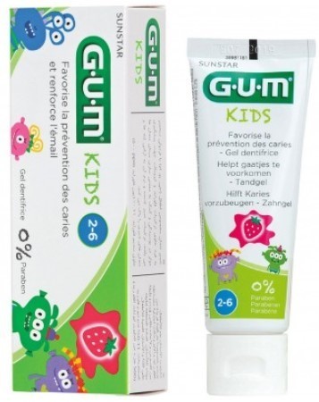 Зубная паста-гель GUM KIDS (для детей от 2 до 6 лет)